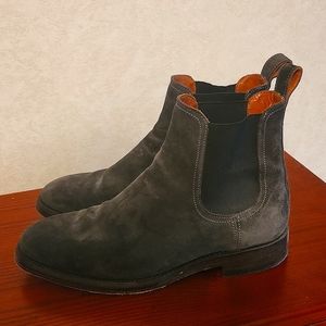 Size 8  Black Suede Frye Boots